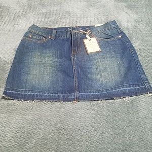 American Rag Denim Miniskirt